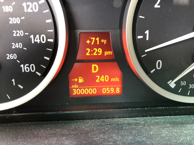 Hit 300,000 miles on my 2006 BMW 525 #bestcar <a href="/BMW/">BMW</a> <a href="/BMWStratham/">Ira BMW Stratham</a>
