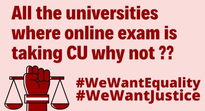 atasi_naskar's tweet photo. #CUweWantOnlineExam https://t.co/rFq0nKSGxn