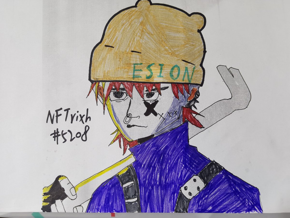 #ESION   this is my fanart about <a href="/ESION_Club/">ESION</a>  
dc：NFTrixh#5208