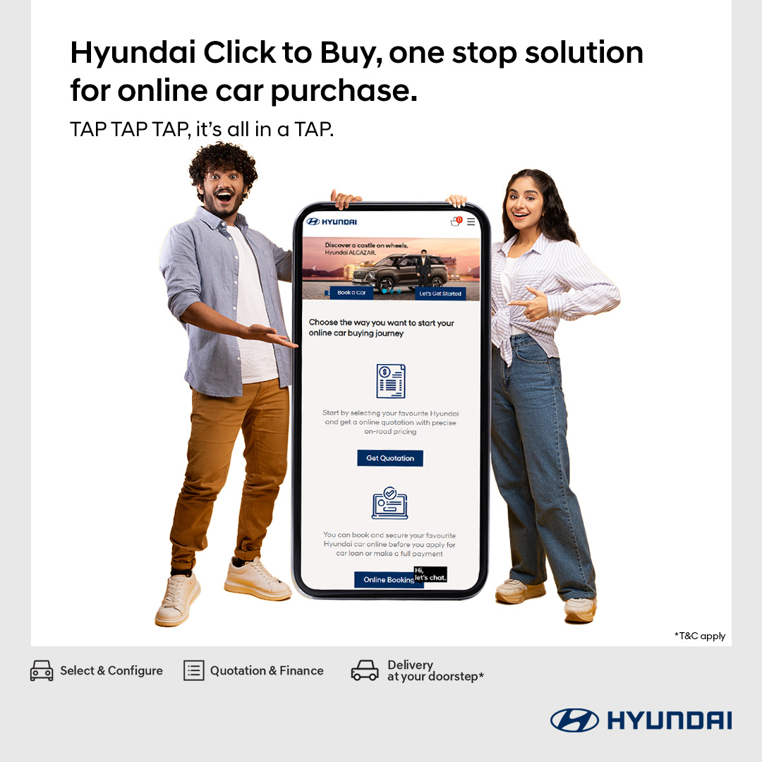 Hyundai India on Twitter: "With the Hyundai Click to Buy, get your new ...