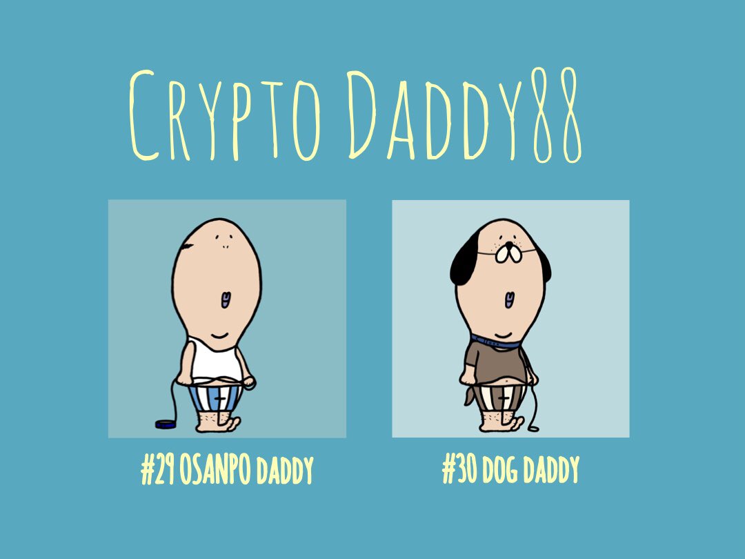 CryptoDaddy08's tweet photo. NEWお父さんまもなくリスト🤭

https://t.co/GwUKkJacR4
#NFT #NFTartist #NFTCollection 
#art https://t.co/vu12fApK9L