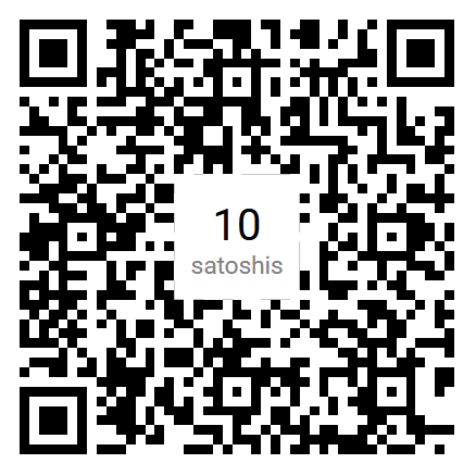GetFreeBitcoin_'s tweet photo. I am giving away 5 sats every few hours.
Just scan QR code in any lightning network supported wallet.

Please LIKE, FOLLOW &amp; RETWEET for increased amount of sats or more often drops next time!
#Bitcoin #BTC #LN #LightningNetwork 
Thanks to everyone we reached 30 followers today. https://t.co/SQCKSYvI1W