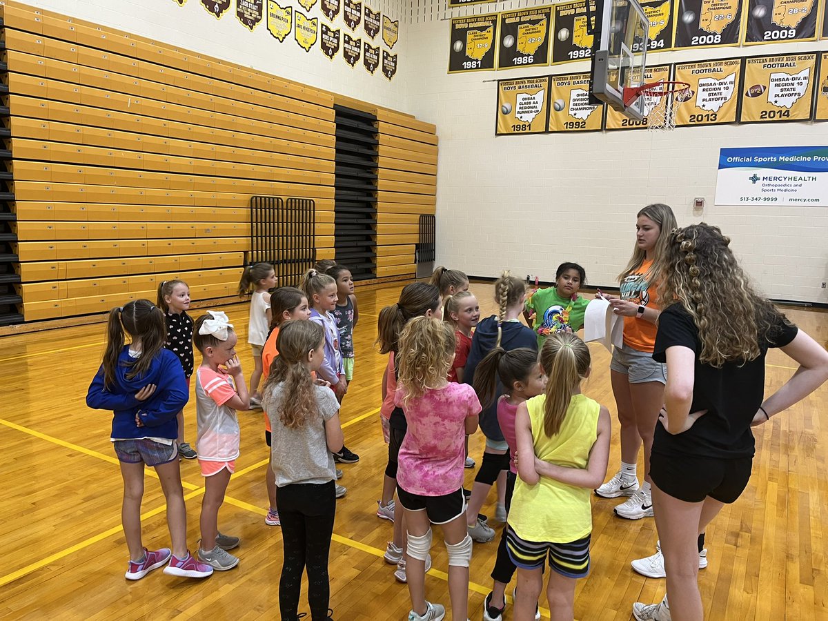 WesternBrown_VB's tweet photo. Bronco camp is in full swing! 💛🏐 https://t.co/nc07t2uXvK
