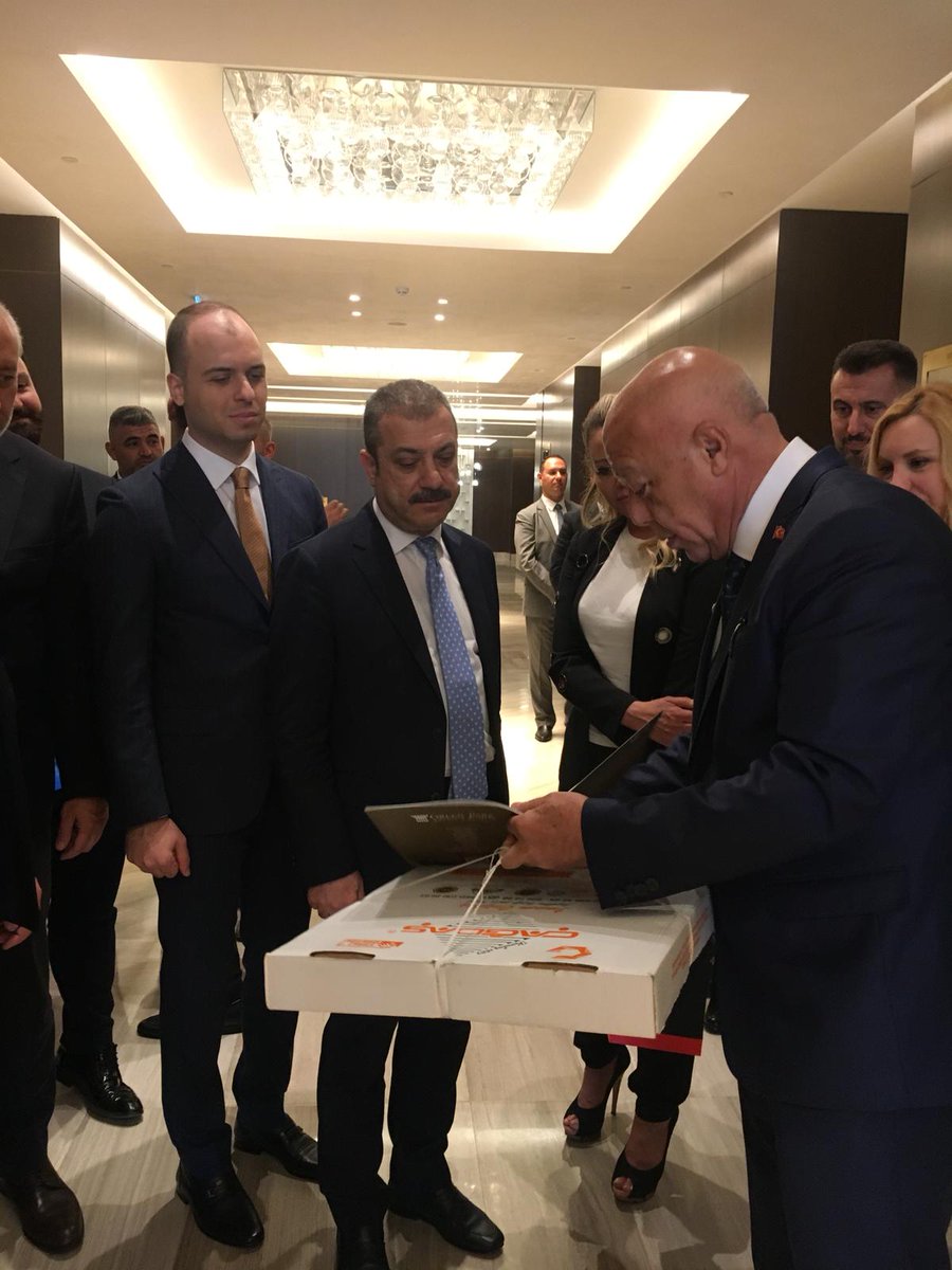 Yönetim Kurulu Başkanımız Sayın; Adil ÜSTÜNDAĞ ve Türkiye Cumhuriyet Merkez Bankası Başkanı Sayın; <a href="/sahapkavcioglu/">Şahap Kavcıoğlu</a>