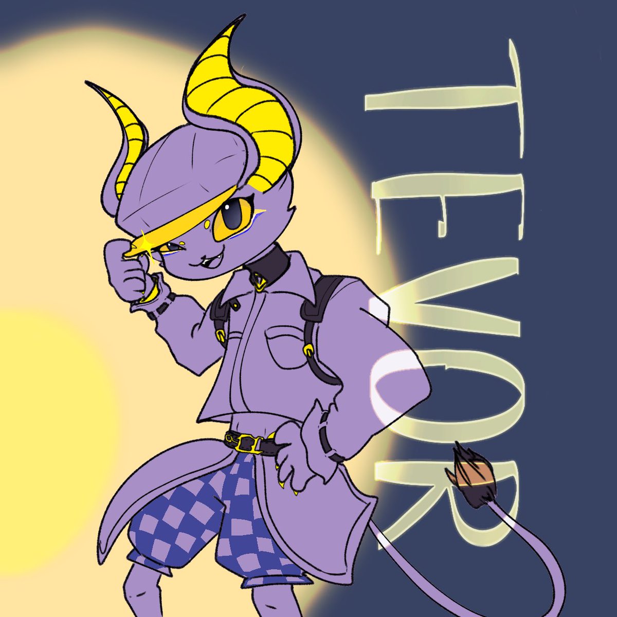 pranoi__'s tweet photo. I’m too lazy for color but #tevor.
#dislyte #dislytefanart https://t.co/Yk4EIamtVX