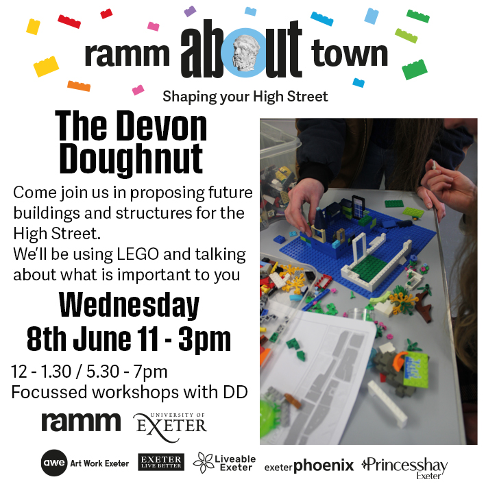 RAMMuseum's tweet photo. Join us this Wednesday for LEGO® workshops and discussions about the future of the high street!
Part of RAMM about Town 👍
@ArtWorkExeter❕
#museumevent #publicworkshop #exeterevent #visitus https://t.co/MkcnbpoaDQ