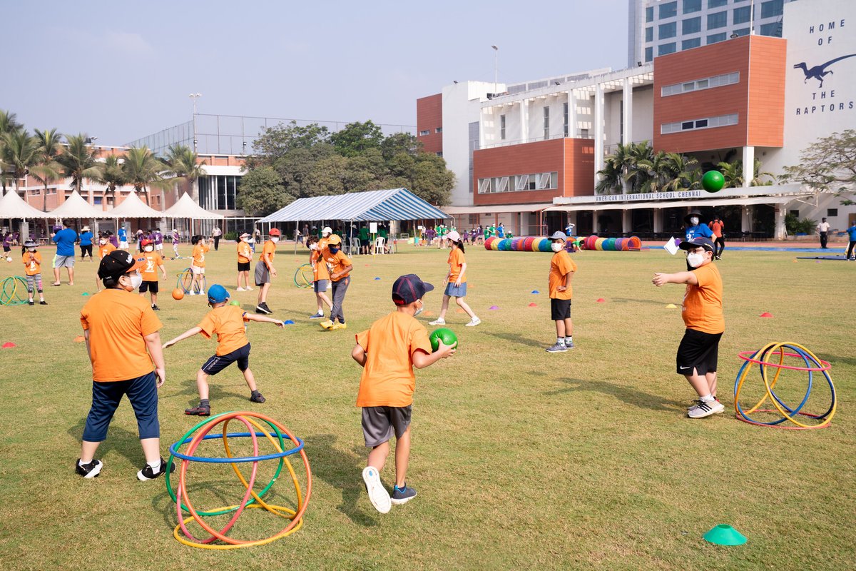 AISChennai's tweet photo. Lots of fun in the sun! Here's a throwback to last semester's #AISCElementary School Field Day (EY - Grade 5)
#AISCPlayChoice https://t.co/jdUA7izr3h