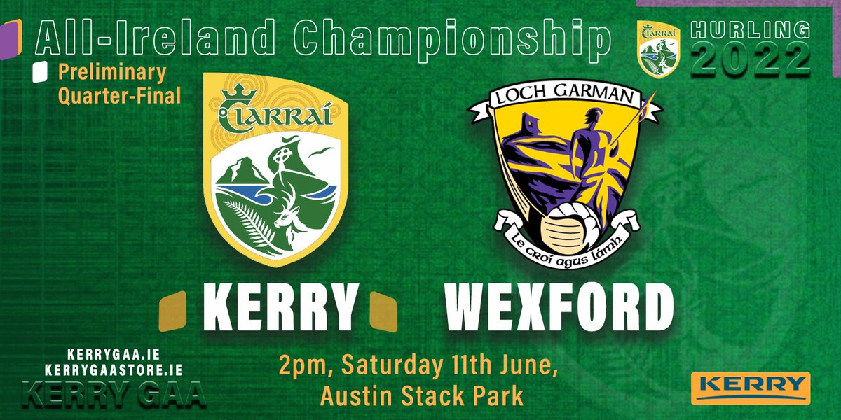 Kerry GAA on Twitter "TICKETS 🎟 https//ticketmaster.ie/event