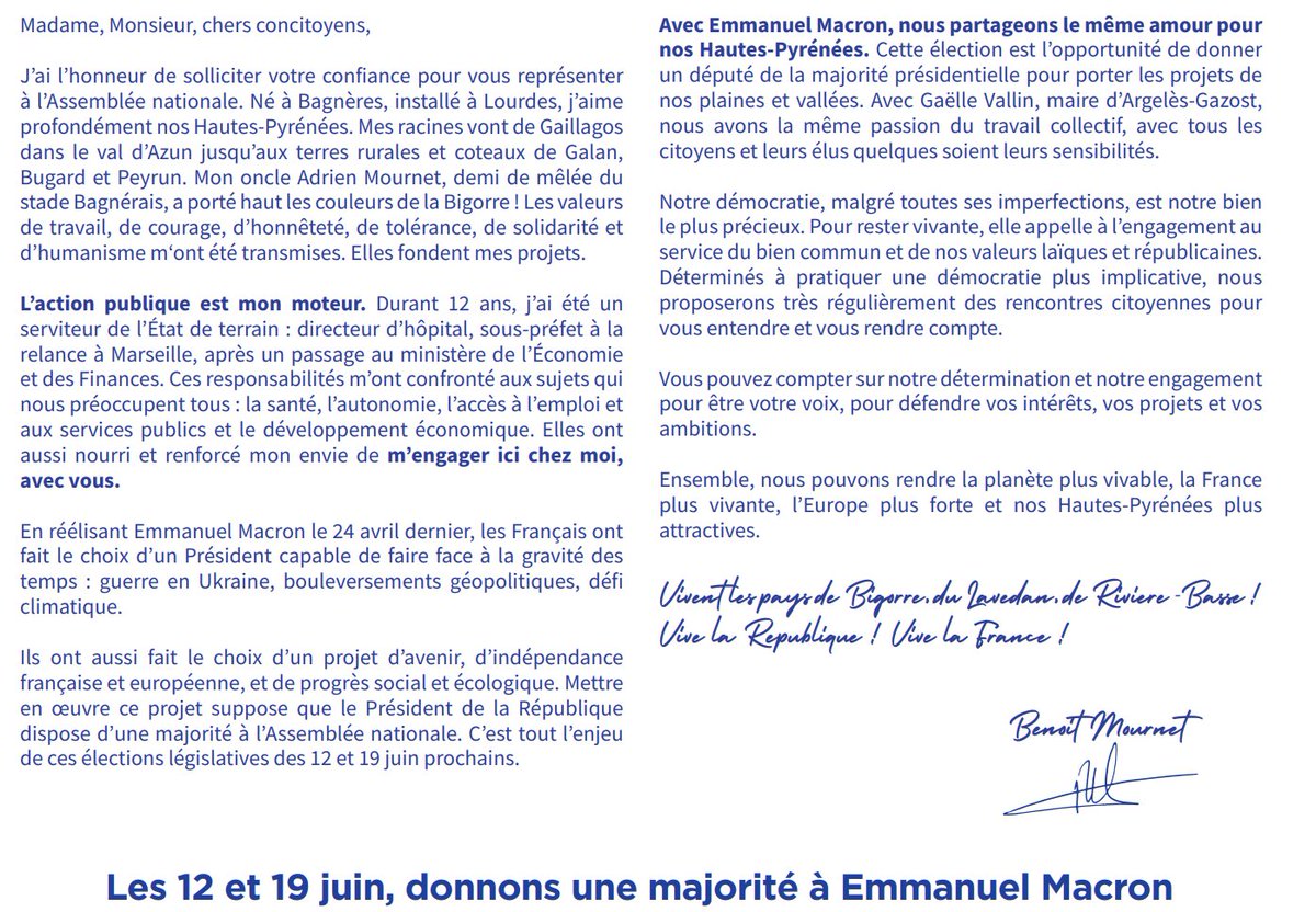 Benoit Mournet tweet media