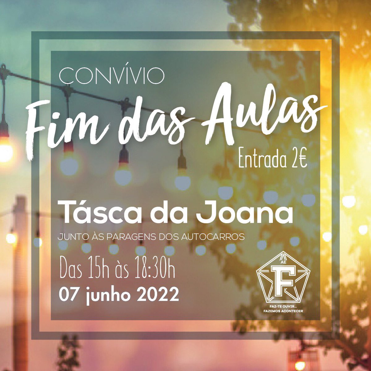aeF_esa's tweet photo. Para fecharmos em grande este ano letivo memorável preparamos uma festa para vocês!!
Para não ficares de fora, podes já comprar a tua pulseira que temos disponível em PRÉ-VENDA (limitada) onde não só tens acesso à festa a como uma bebida no valor de 1€. 

💚💚 https://t.co/rOyUrACWfY