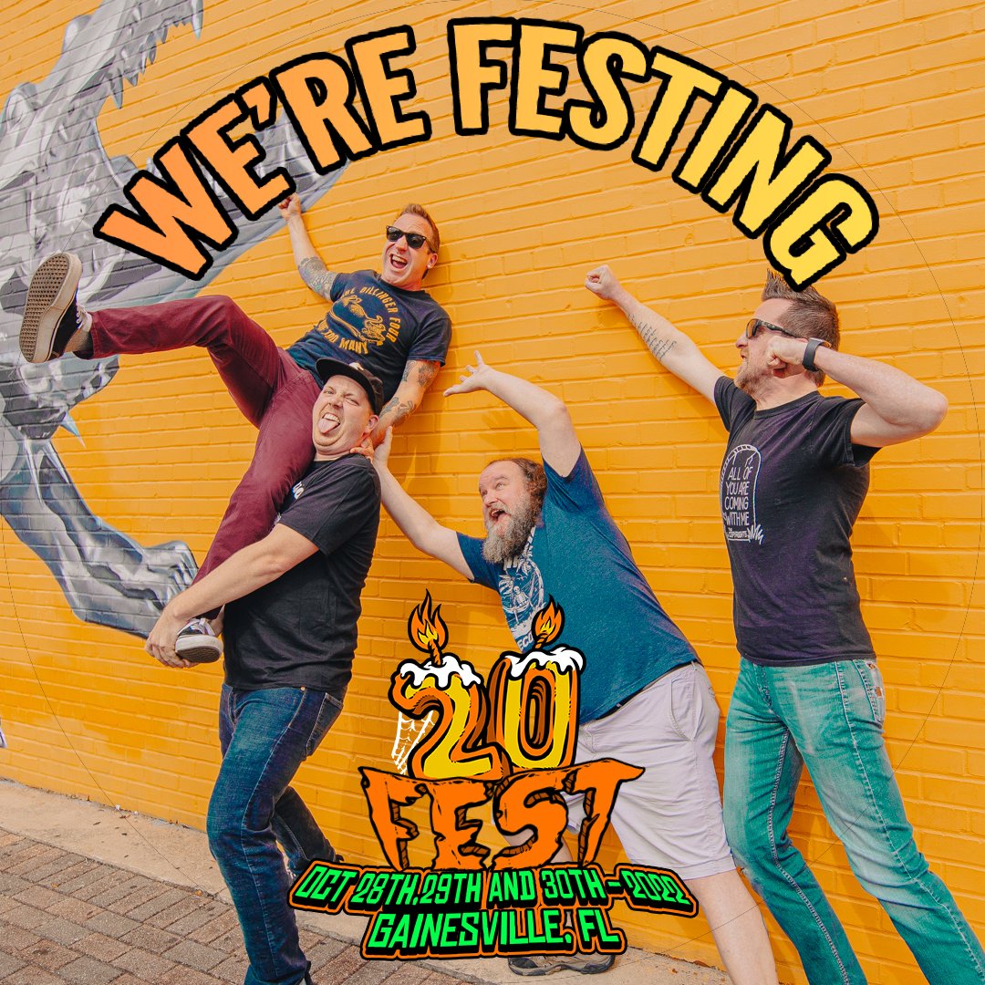 amtvband's tweet photo. We're so excited to be back at @thefestfl this year with every band ever! We'll see you soon Florida! #thefest #thefestfl #fest20 #wiretaprecords #amtvband https://t.co/IewsjLPzXO