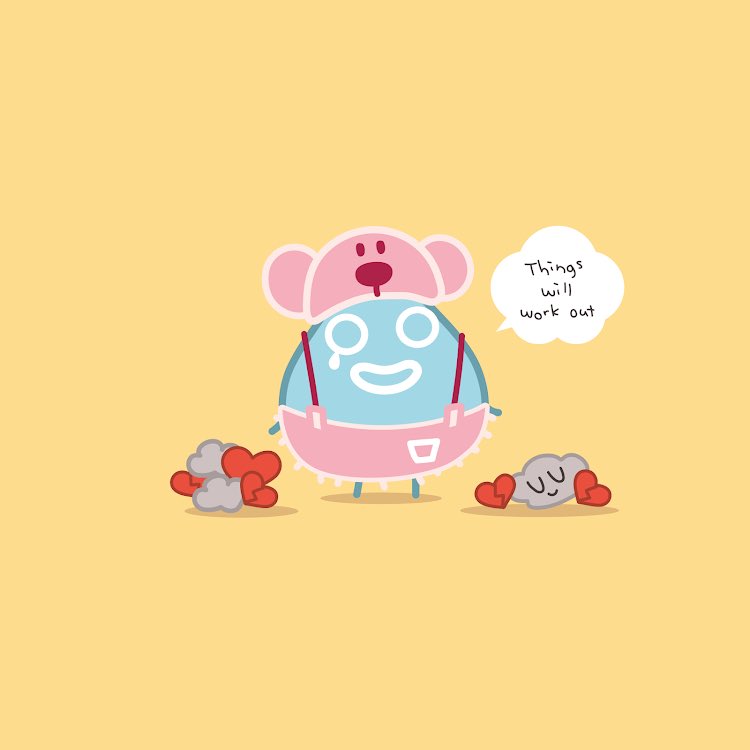 DustyLandNFT's tweet photo. Hang in there, you’re doing an amazing job! ❤️💪❤️👼. #NFT #NFTart #NFTCommumity #DustyKid #DustyLand https://t.co/huNE5SGKrg
