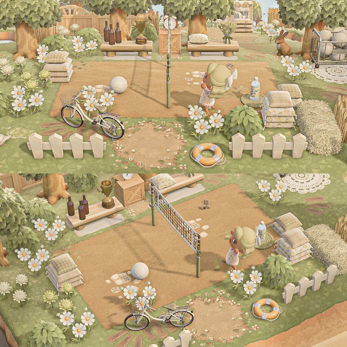 magnoliabecka's tweet photo. volleyball 🏐🌿 #ACNH #AnimalCrossing #acnhinspo https://t.co/XrD2r5quLX