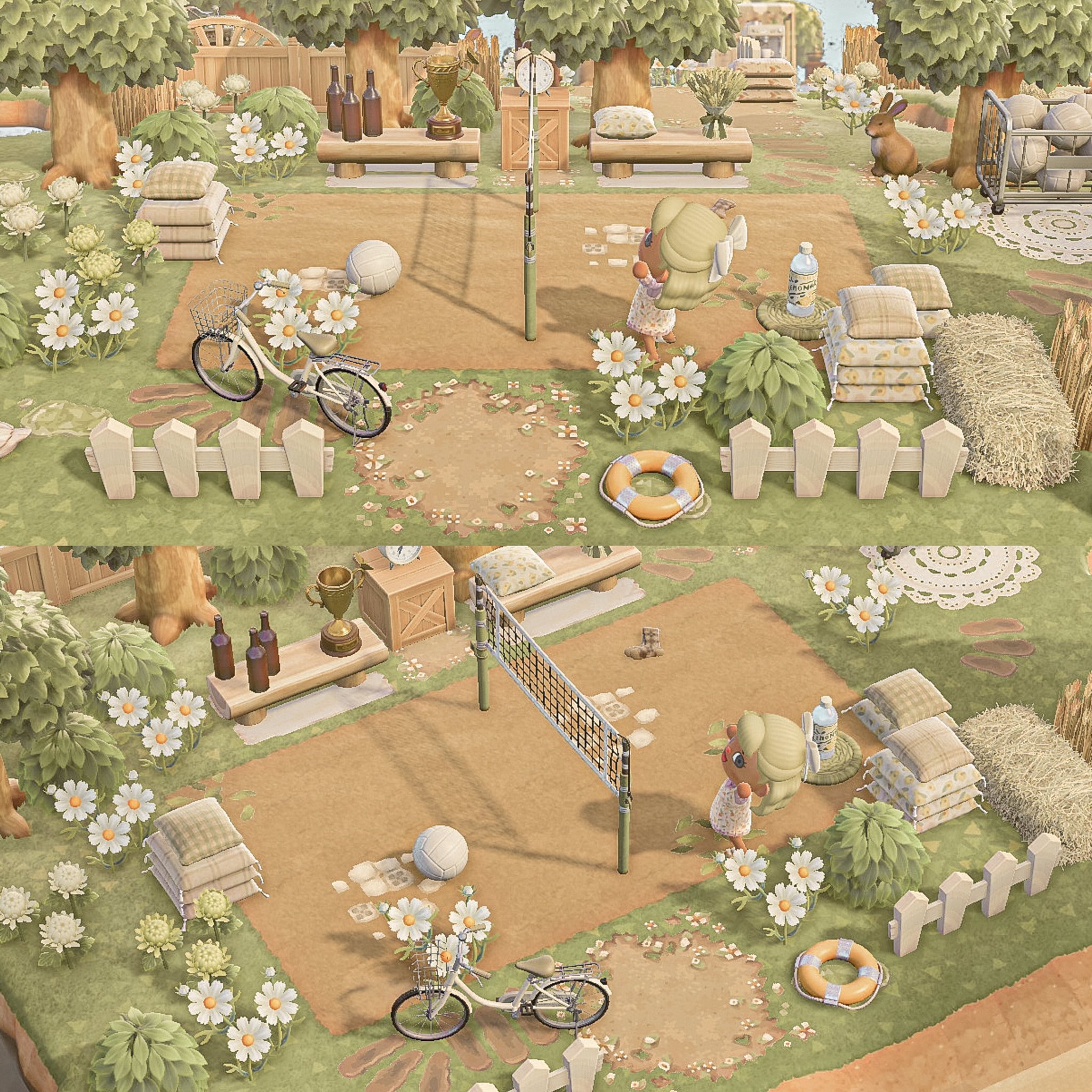 Rebecka 🤍 on Twitter "volleyball 🏐🌿 ACNH AnimalCrossing acnhinspo