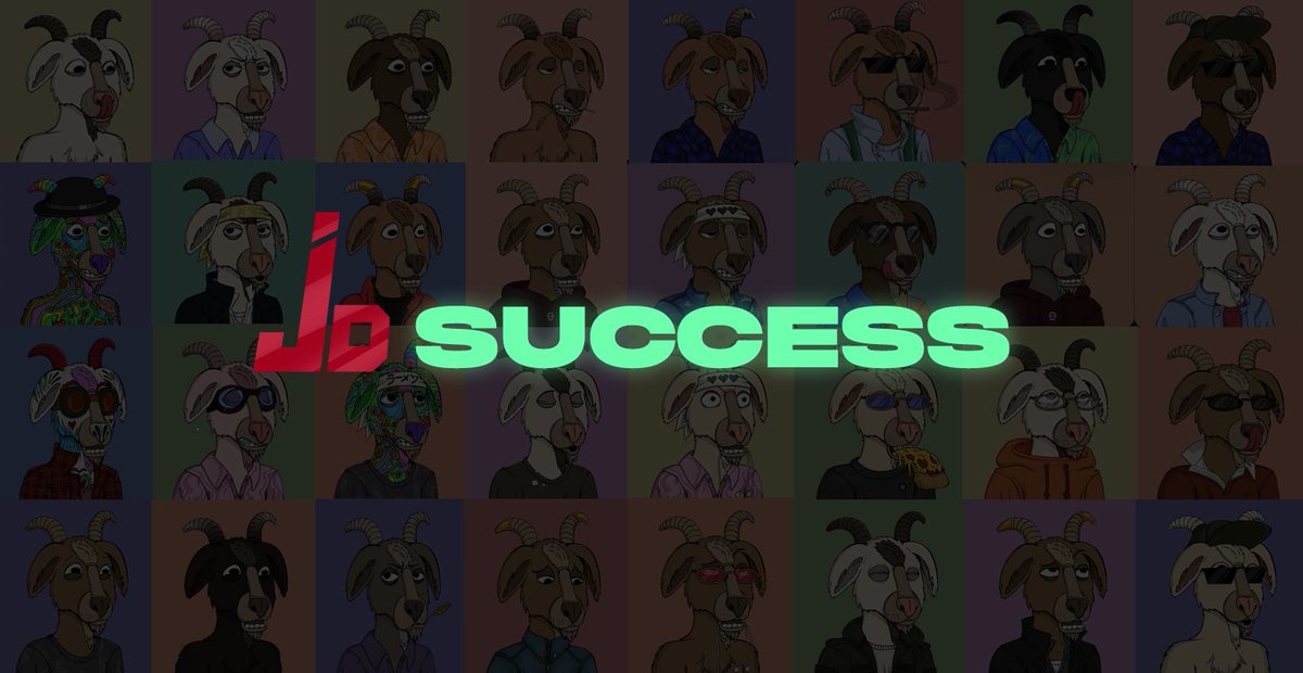 Great Goats

<a href="/GreatGoatsNFT/">Great Goats</a> = 45+ Success

Over 500 Sol+ Profits for the boys 🤝