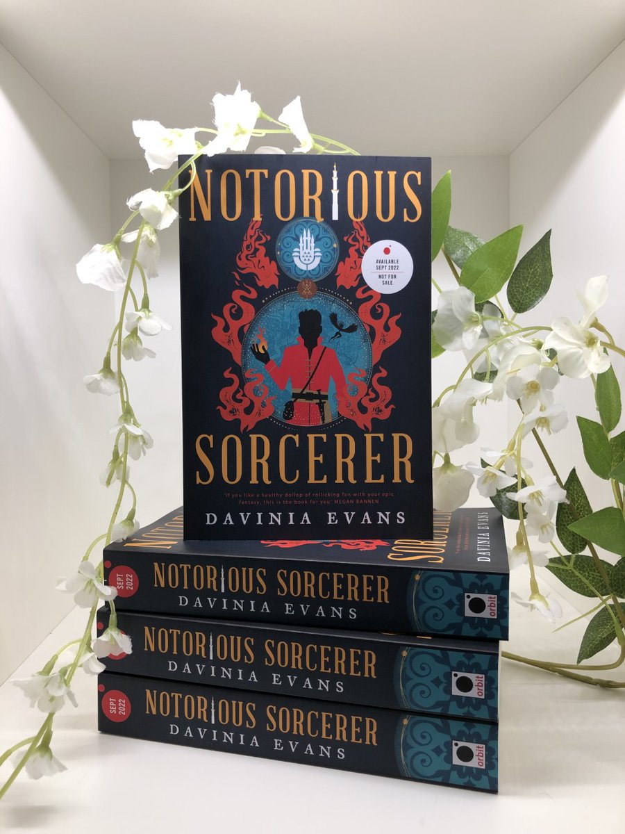 QUEER ALCHEMICAL FANTASY GIVEAWAY! I've got FOUR copies of <a href="/cupiscent/">Davinia Evans (Dee)</a>'s NOTORIOUS SORCERER to giveaway - RT by this time on Friday for a chance to win - I'll post worldwide! 

🔥 chaotic queers doing alchemy
🔥 Byzantine inspired cityscape
🔥 all the swashbuckling