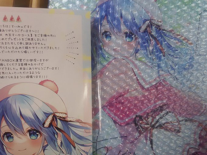 あめのちゆき あめとゆき カヌレちゃんキャンバスアート FANBOX