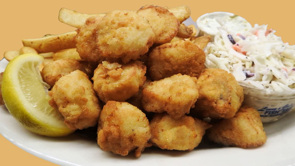 LJFishTale's tweet image. Thanks for the very kind review on our Fried Fresh Sea Scallops! They are a customer favorite!

"Always order the fried scallop dinner. Have never had better and believe me I've tried far and wide. Consistently delicious"
popme.nu/ljsffss?utm_ca…
