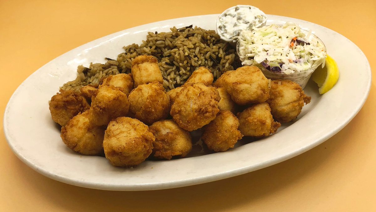 LJFishTale's tweet image. Thanks for the very kind review on our Fried Fresh Sea Scallops! They are a customer favorite!

"Always order the fried scallop dinner. Have never had better and believe me I've tried far and wide. Consistently delicious"
popme.nu/ljsffss?utm_ca…