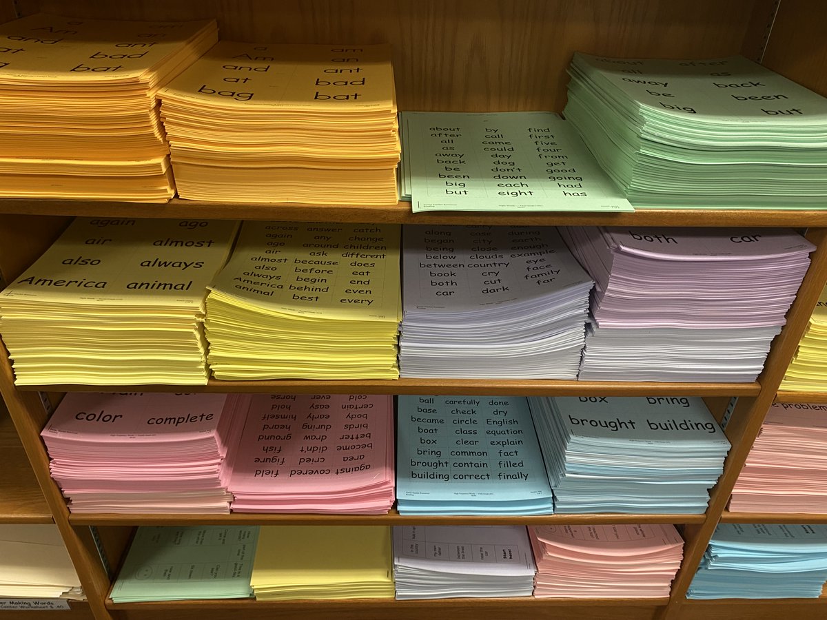Our Parent Teacher Resource Center is open to the public and sells educational/classroom resources and provides access to laminators, photocopiers, binding machines, button makers and die cut machines. They're located at 412 S. Main and are open Monday-Thursday 8 a.m. to 4 p.m.