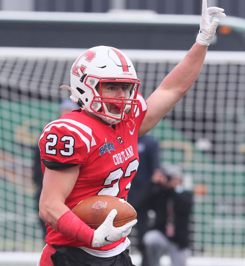 CortlandFB's tweet photo. 🔴116 Wide Receiver Recap🐉

#23 Derek Cruz, 3rd Team All-Region
#4 JJ Laap, 1st Team Empire 8
#18 Trevor Ash, 3rd Team Empire 8

7 Receivers Recorded:
167 Receptions
2,320 Yards
30 Touchdowns
13.89 Yards per Reception
3 Rushes
24 Yards
1 Touchdown

#DragonRising https://t.co/KGN3MSsBIe