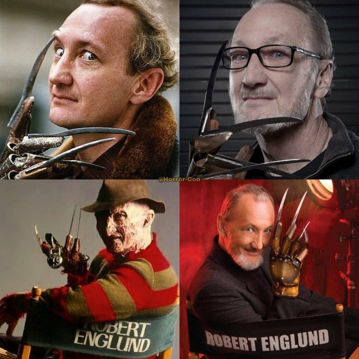 Happy bday, Robert Englund! The real Freddy Krueger   