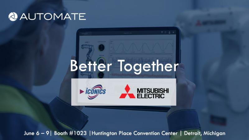 MEIDS_'s tweet image. This week we’re excited to be joining @MitsubishiElect at #Automate2022! Check out our blog (bit.ly/3aMlSND) for more info about what we’ll be demoing, visit us in Booth 1023 for a chance to see our #AutomationSolutions in action. #EquipmentPerformance #SmartDashboards