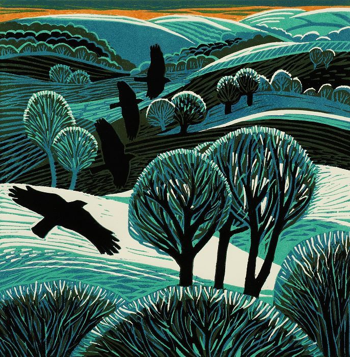 womensart1's tweet image. Contemporary UK printmaker Annie Soudain #WomensArt