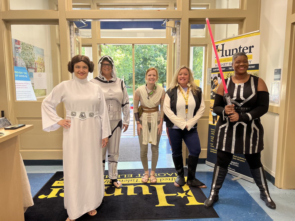 Jennifer Tymkin (@tymkinmama) on Twitter photo May the Force with be with you on this last Monday of the 2021-2022 school 🏫 year!! <a href="/HunterPrincipal/">Hunter GT-AIG Elem</a> <a href="/hunter_pta/">Hunter GT AIG Elementary School PTA</a> #MoveaThon #BestPTAever May the Force with be with you on this last Monday of the 2021-2022 school 🏫 year!! <a href="/HunterPrincipal/">Hunter GT-AIG Elem</a> <a href="/hunter_pta/">Hunter GT AIG Elementary School PTA</a> #MoveaThon #BestPTAever