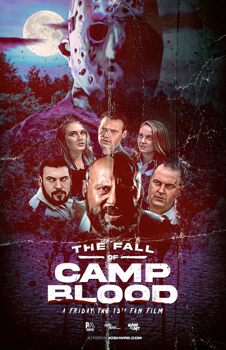 Friday I finished 2 really fun posters. Here my #AlternateMoviePoster for The Fall of Camp Blood a Slash N' Cast original #FridayThe13th Fan Film. I had a blast working on this one. #DigitalArt