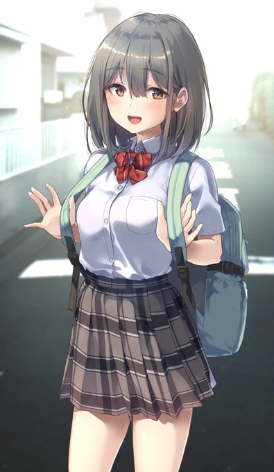 重いから持って💗 