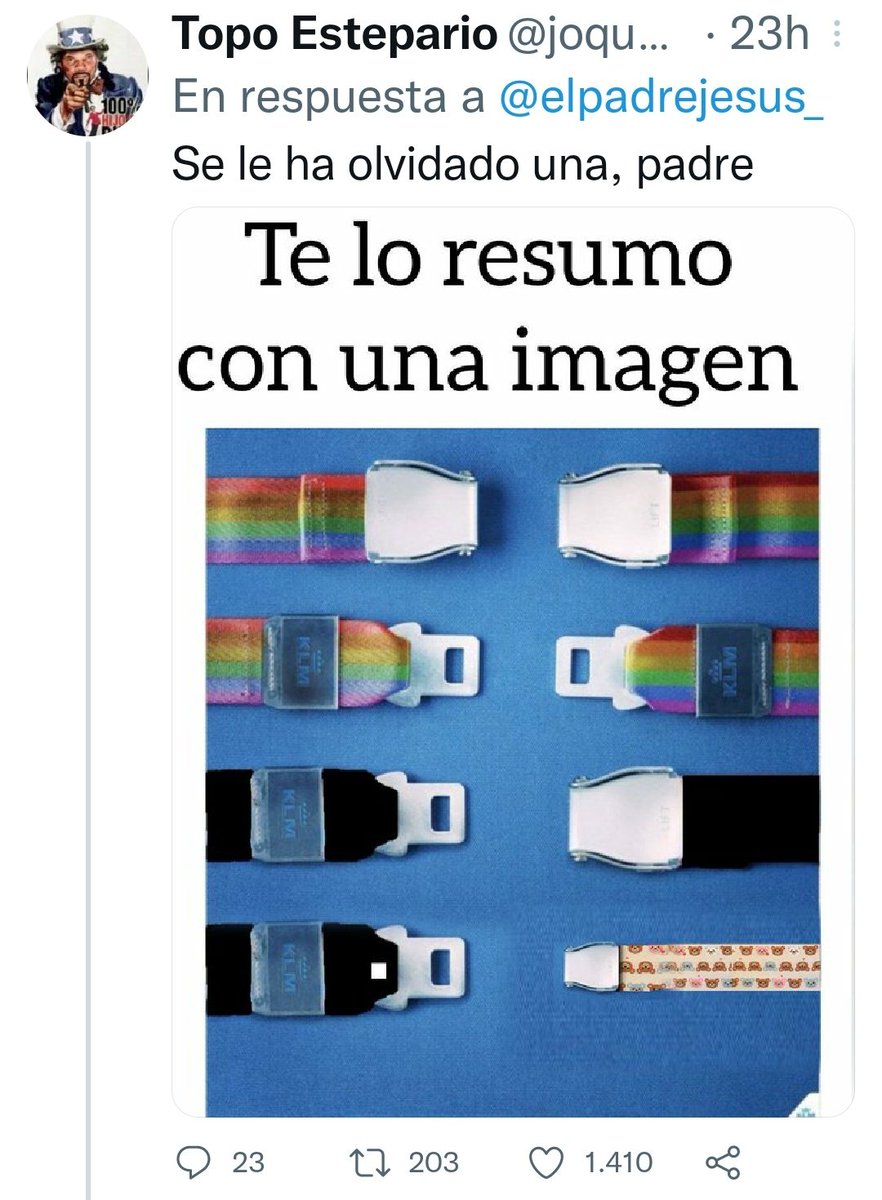 joquedisgusto02's tweet photo. Sé que Dios, nuestro Señor, me puso en Twitter para que pudiera dar esta respuesta. Mi obra aquí ha concluido. https://t.co/amaLrVodSQ