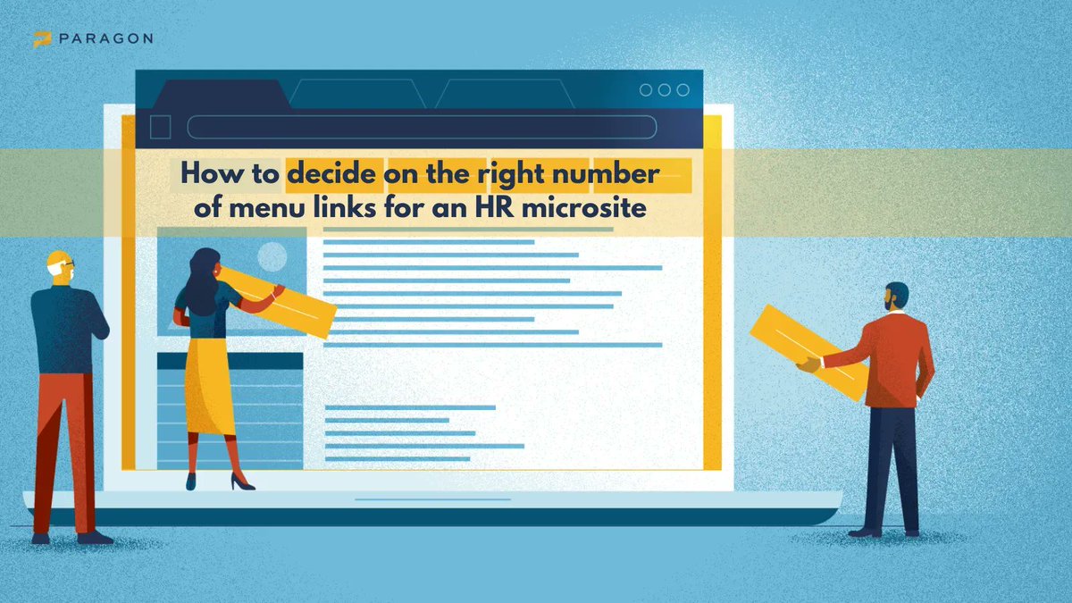 The linchpin of a good microsite structure is the main navigation, so even though it seems like a small detail, the number of items in the main menu could have a tremendous effect on how well employees make use of the microsite. Click here to learn more: buff.ly/3alk8KH