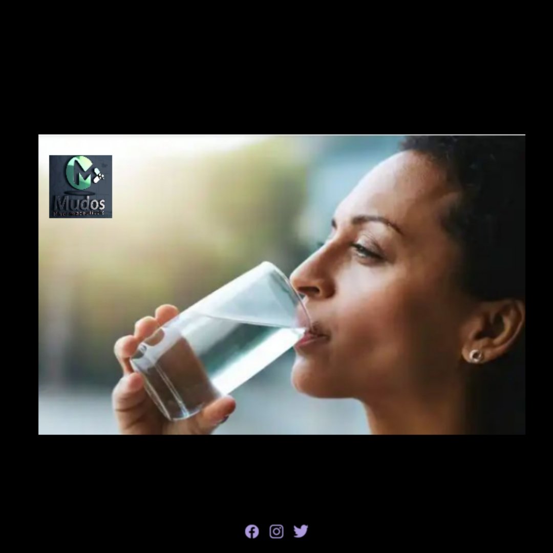 7 reasons why you should be drinking more water..
1. It helps your brain work better.

2. Keeps your skin healthy.

3. Improve Endurance.

4. Increase metabolism

5. Flushes out toxins

6. Keeps digestive system working well

7. Prevent disease
Read more mudospharma.blog/7-reasons-why-…