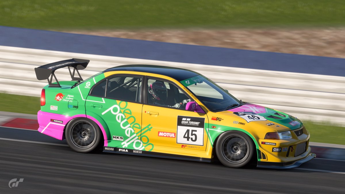 DesignsIggy's tweet photo. Benetton Mitsubishi Racing Touring Car livery 

Completed with all necessary visual parts and is open to editing!

Download link⬇️
https://t.co/YqYoAUl8xs

#GT7Livery #GT7 @thegranturismo https://t.co/4iECajoNYR
