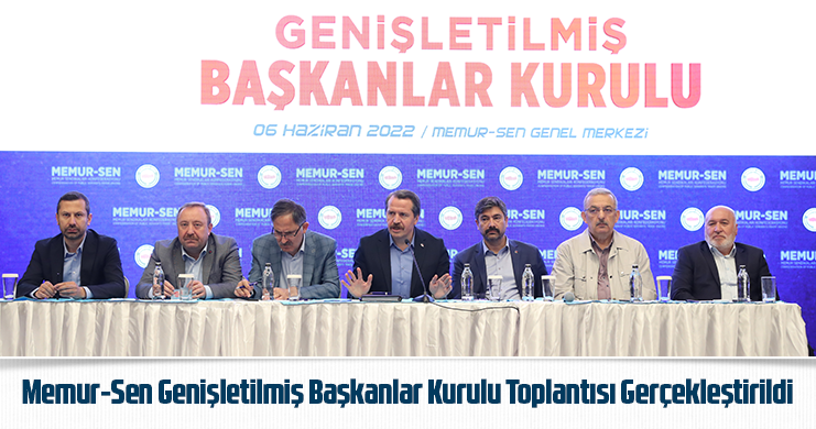 MemurSenKonf's tweet photo. "Hizmet Kollarının Tümüne İlişkin Beklenti ve Talepler Aktarıldı"

Memur-Sen Genişletilmiş Başkanlar Kurulu Toplantısı, 3600 ek gösterge gündemiyle Memur-Sen Genel Merkezi’nde gerçekleştirildi.

📎 https://t.co/ka69olBHDz https://t.co/Dk5IAJrraS