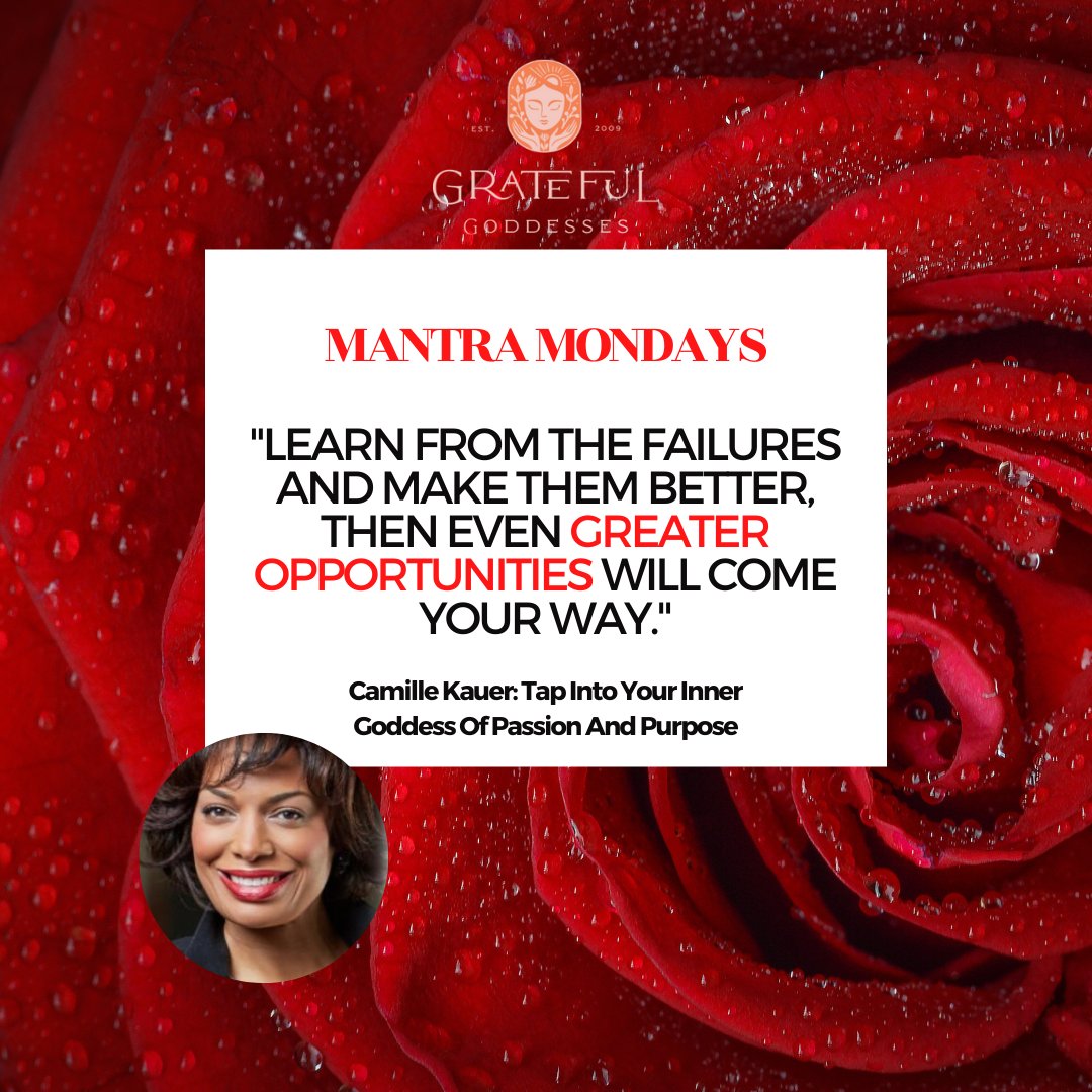 Gr8fulgoddesses's tweet photo. ❤MANTRA MONDAYS!❤

Featured Goddess Camille Kauer, actor, host, and producer, joins Karen Pulver to Learn how she tapped into her inner passion for finding purpose.

Listen now!
🔗 https://t.co/2YLwU25vkn https://t.co/MPa30svfzk