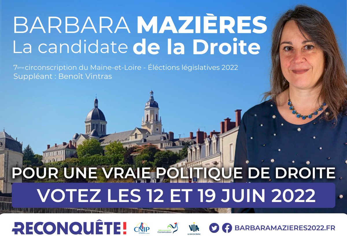 BarbaraMazieres's tweet photo. Stop au grand déclassement de la France.
https://t.co/UzgqExdJWA
Le 12 juin votez!
#legislatives #Segré #Angers #Avrille #Circo4907 https://t.co/Da2lraaedr