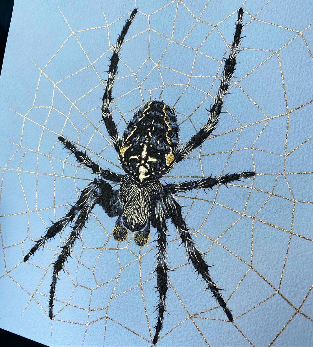 Spider🔥
Graphic microdots😱

#spider #NFTartist #Graphic #graphicart #ArtistOnTwitter #art #design #gallery #NFTs #insects #interiordecor #Golden #NFTCommunity #painting #crypto #MTVAwards