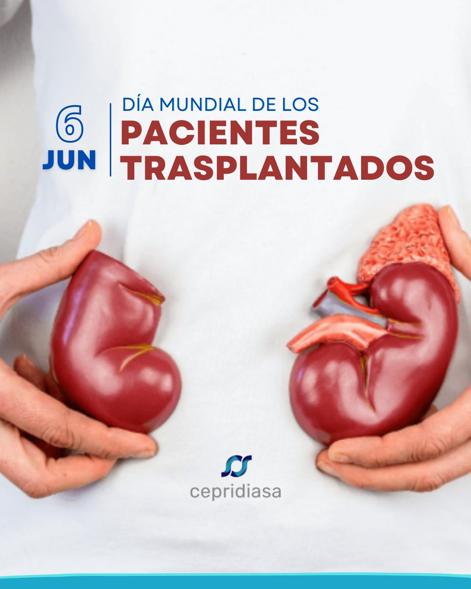 🩺🔴PARA MUCHOS PACIENTES TERMINALES UN TRASPLANTE ES SU ULTIMA CHANCE DE VIVIR 

Hoy se conmemora este día para fomentar una cultura de donación de órganos y dar una oportunidad de vida a pacientes en espera de una oportunidad de seguir viviendo.

Donar salva vidas 💛