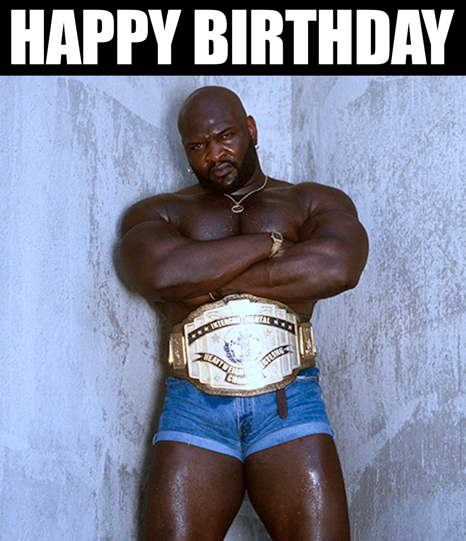 Old School WWF Veteran Ahmed Johnson celebrates his 59th birthday today HAPPY BIRTHDAY    