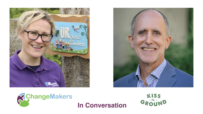 ChangeMakersDL's tweet photo. 🌱On Day 4 of our ChangeMakers countdown to our 10th Anniversary, we are pleased to announce that Don Smith of the @kissthegroundCA  will feature in our seminar on Thursday 9 June in a conversation with Joanne Butler, Development Worker with ChangeMakers &amp; Owner of @OURganicG https://t.co/CDsjUMMRqK