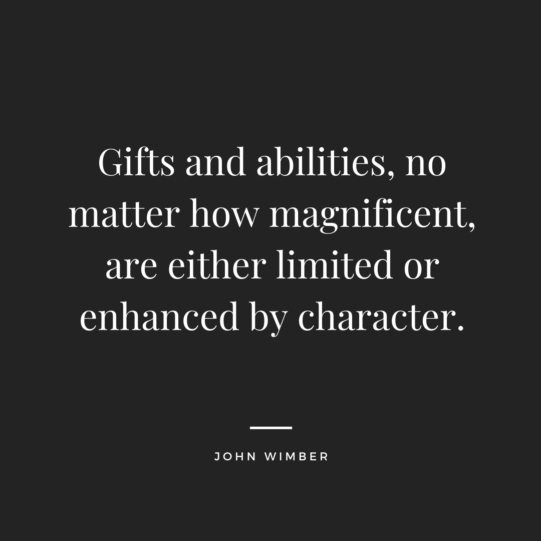 ThriveAustin's tweet photo. John Wimber on the importance of character: https://t.co/LeRNCxeocv