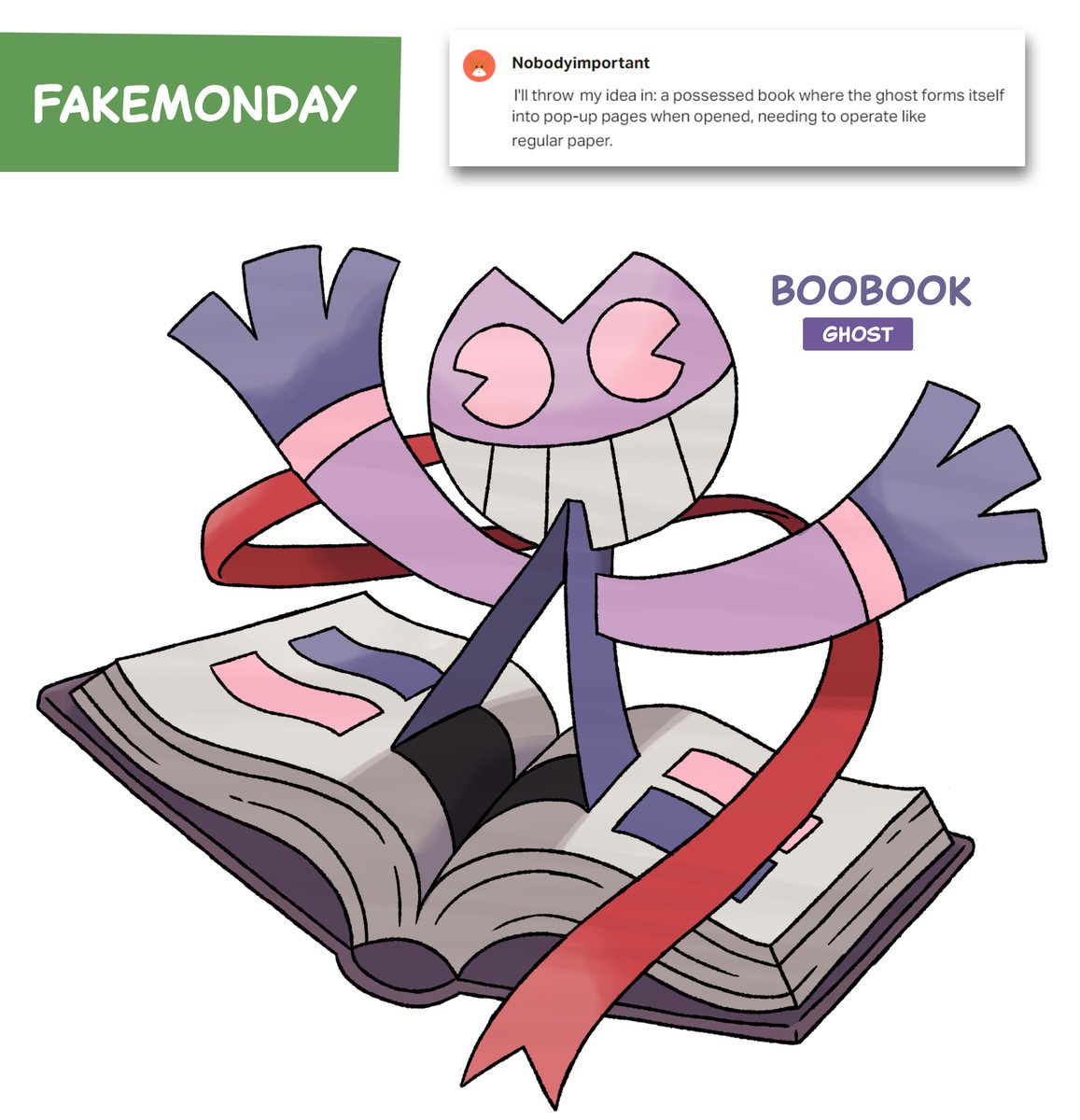 「Ok hear me out

Pop-up book Ghost Pokémo」|Wooden Plank Studiosのイラスト