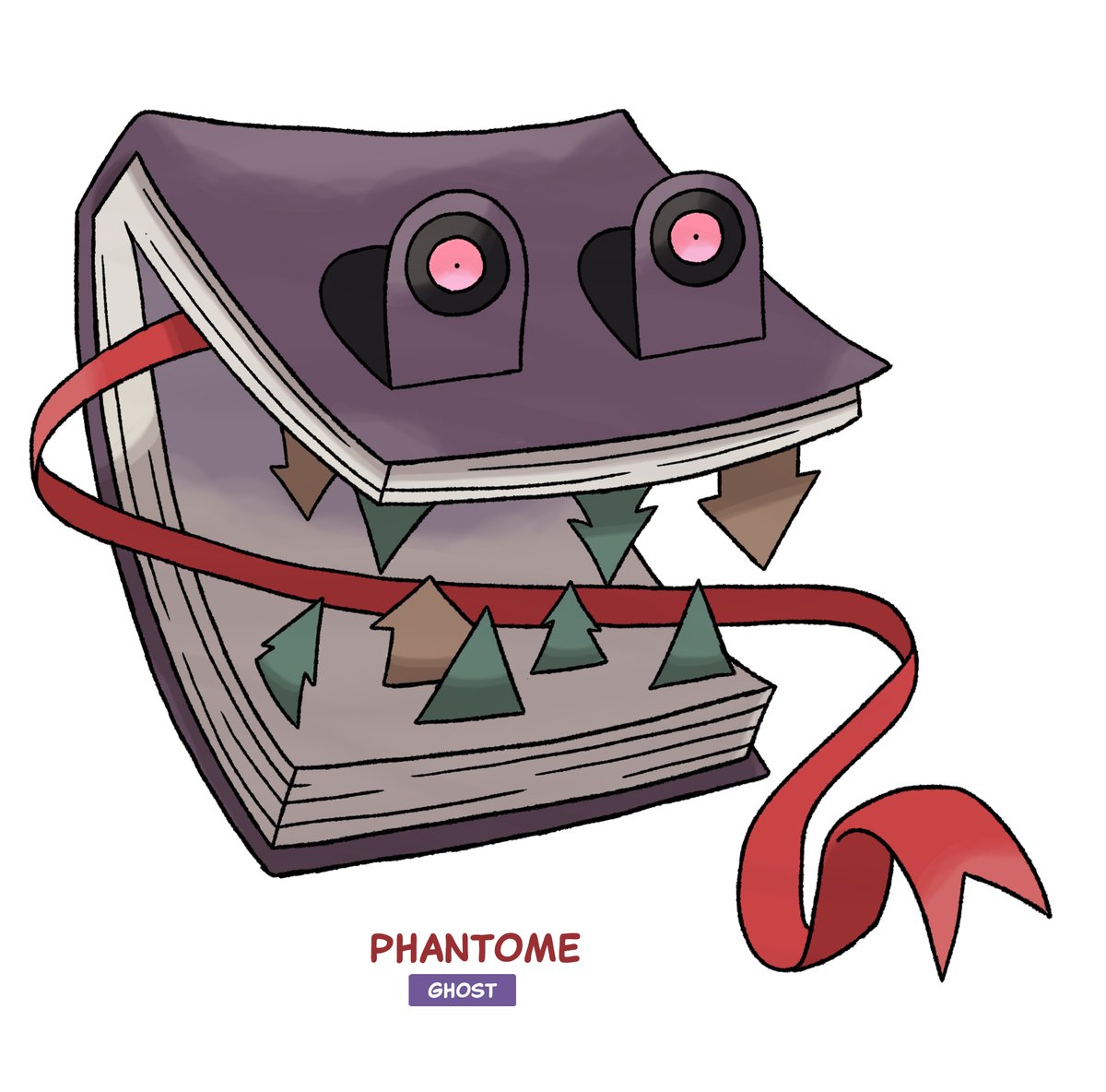 「Ok hear me out

Pop-up book Ghost Pokémo」|Wooden Plank Studiosのイラスト