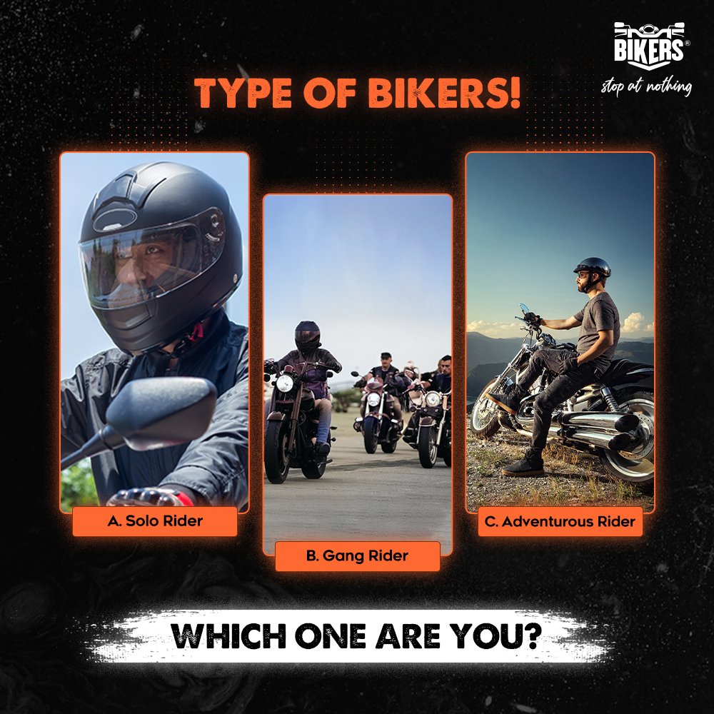 bikersformen's tweet photo. Solo, Group or Adventurous rider? Which one are you?
Tell us in the comment section below and find your twin biker mates!
#Bikers #StopAtNothing #BikersForMen #BikersShowerGel #IntenseClean #MoistureBalance #OceanRefresh https://t.co/9IqEOQQKAq