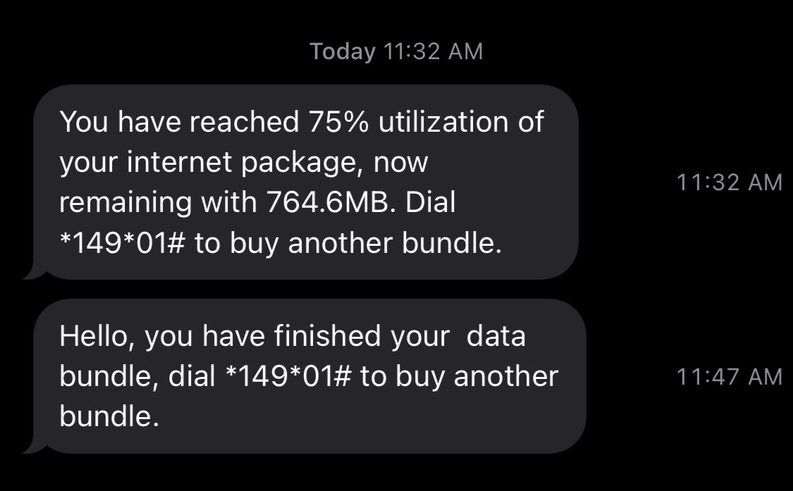 issa_ino's tweet photo. just bought 3Gb of internet  on my phone today, without downloading anything or even opening any social media within 2 hrs all the data bundle just disappeard 🥲  @vodacomtz @VodacomTanzania huu ni wizi wa mchana kabisaa. @ikulumawasliano @TCRA_Tz  @SuluhuSamia https://t.co/yYNRvKOINg