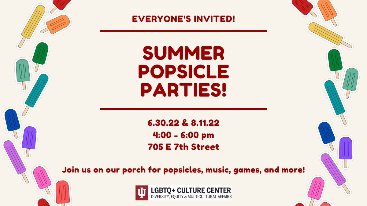 IUB LGBTQ+ Center tweet media