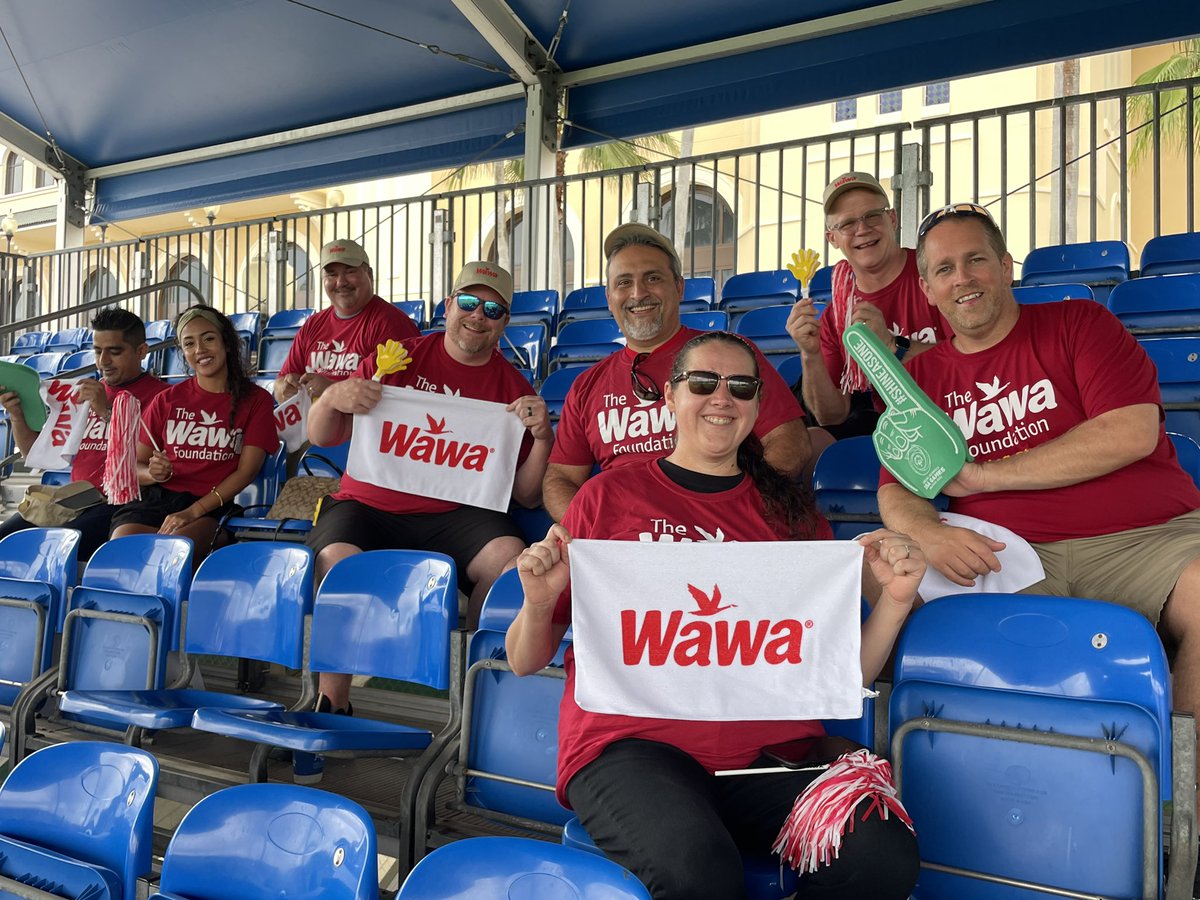 Gold medal🥇fans in the stands at <a href="/ESPNWWOS/">ESPN Wide World of Sports</a>. Thank you <a href="/Wawa/">Wawa</a> for supporting @2022USAGames athletes!  

#championsforinclusion #teamflorida #wawa #teamflorida
