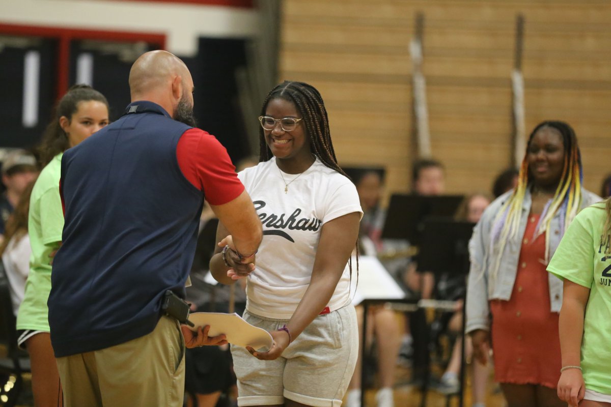 ALMOST THERE! Graduation is almost here and seniors at <a href="/PatriotsPhhs/">Patrick Henry HS</a> got a foretaste of what's to come during this morning's graduation practice! We can't wait for the real thing in just 12 days! 

#HanoverGraduates #InspireEmpowerLead #HanoverStrong #ATraditionOfExcellence